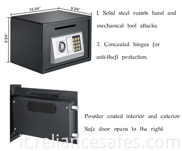 security Cash Deposit Drop Safe